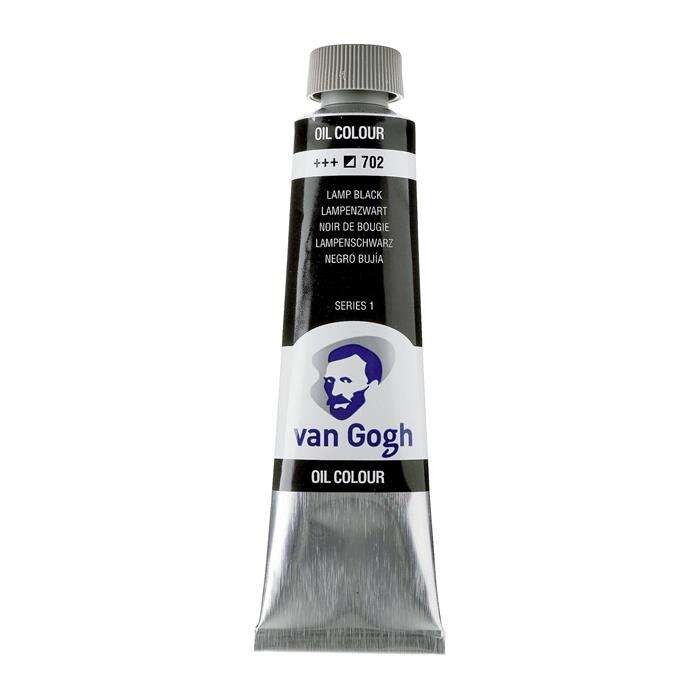 Talens Van Gogh Yağlı Boya 40 ml 702 Lamp Black