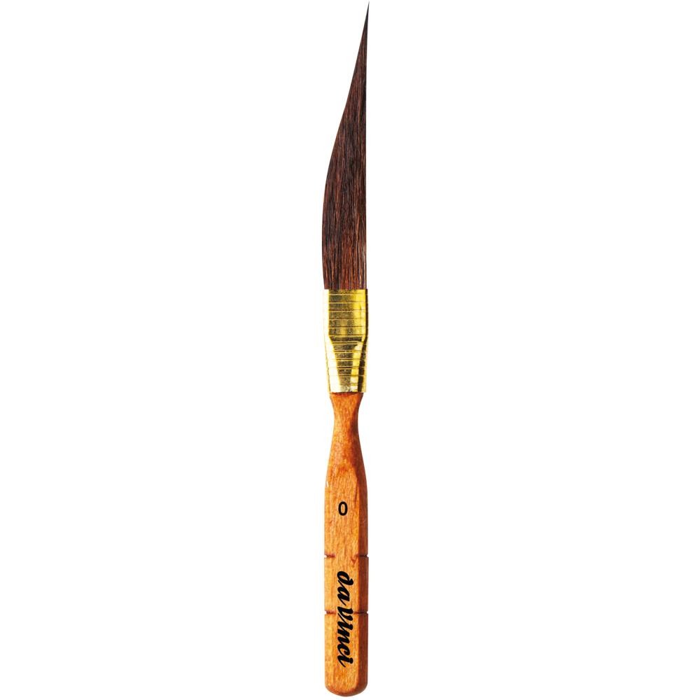 Da Vinci Kazan Sincap Kılı Ekstra Uzun Kılıç Çizgi Fırçası Seri 700 No:0