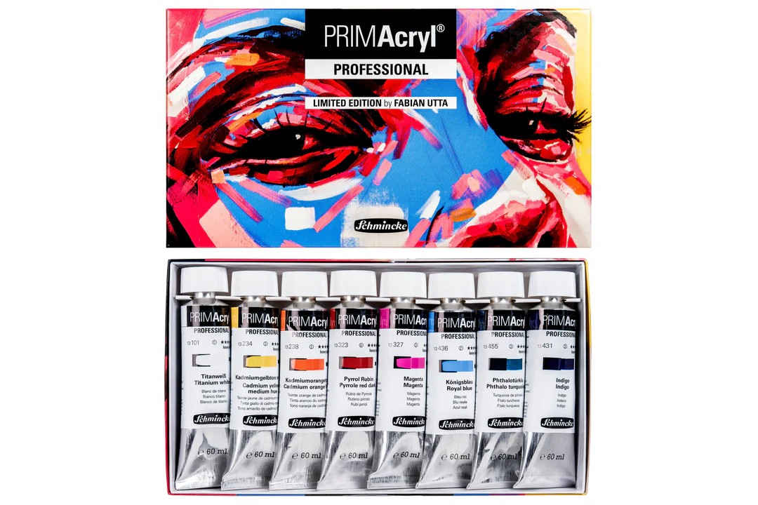 Schmincke Primacryl Artist Akrilik Boya Seti 8x60 ml Fabian Utta Selection