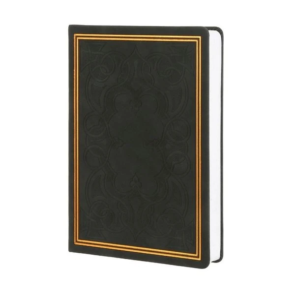 Victorias Journals Vintage Old Book 14.5x20.5 cm 110 gr 160 Yaprak Siyah