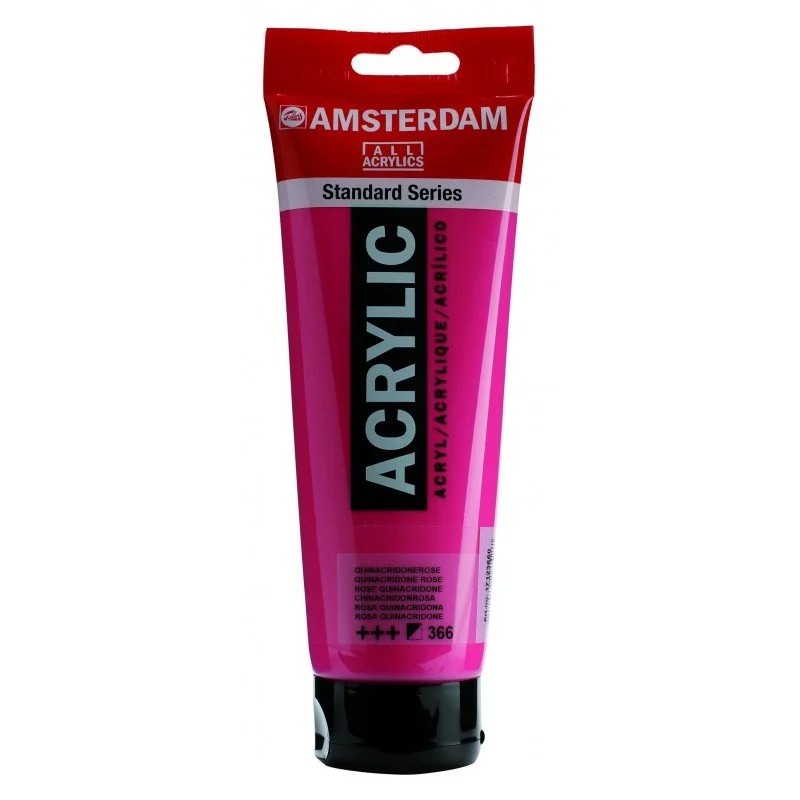 Talens Amsterdam Standard Akrilik Boya 120 ml 366 Quinacridone Rose