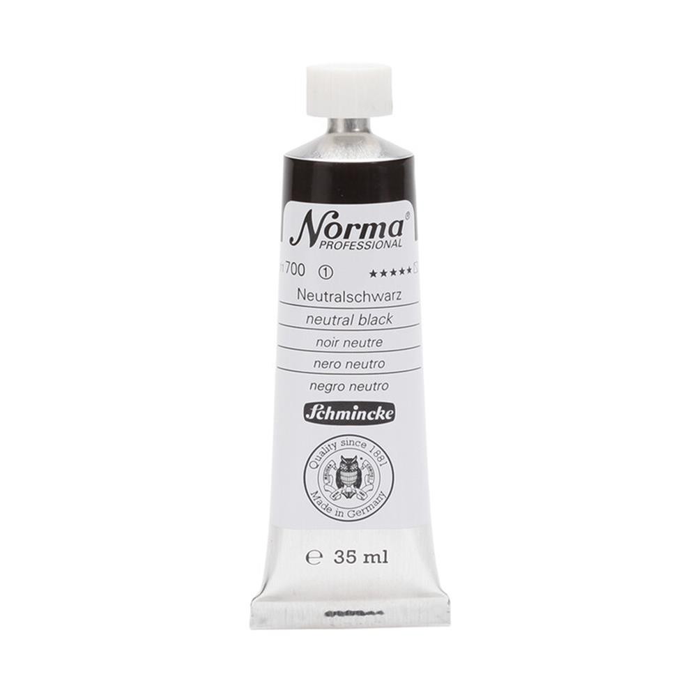 Schmincke Norma Profesyonel Neutral Black 35 ml