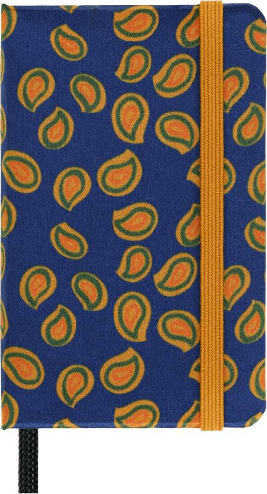 Moleskine Silk Collection Çizgisiz Defter Blue 6.5×10.5 160 Sayfa Sapphire Blue Kutulu