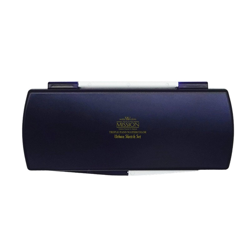 Mission Suluboya Gold Triple Pan 48 Renk