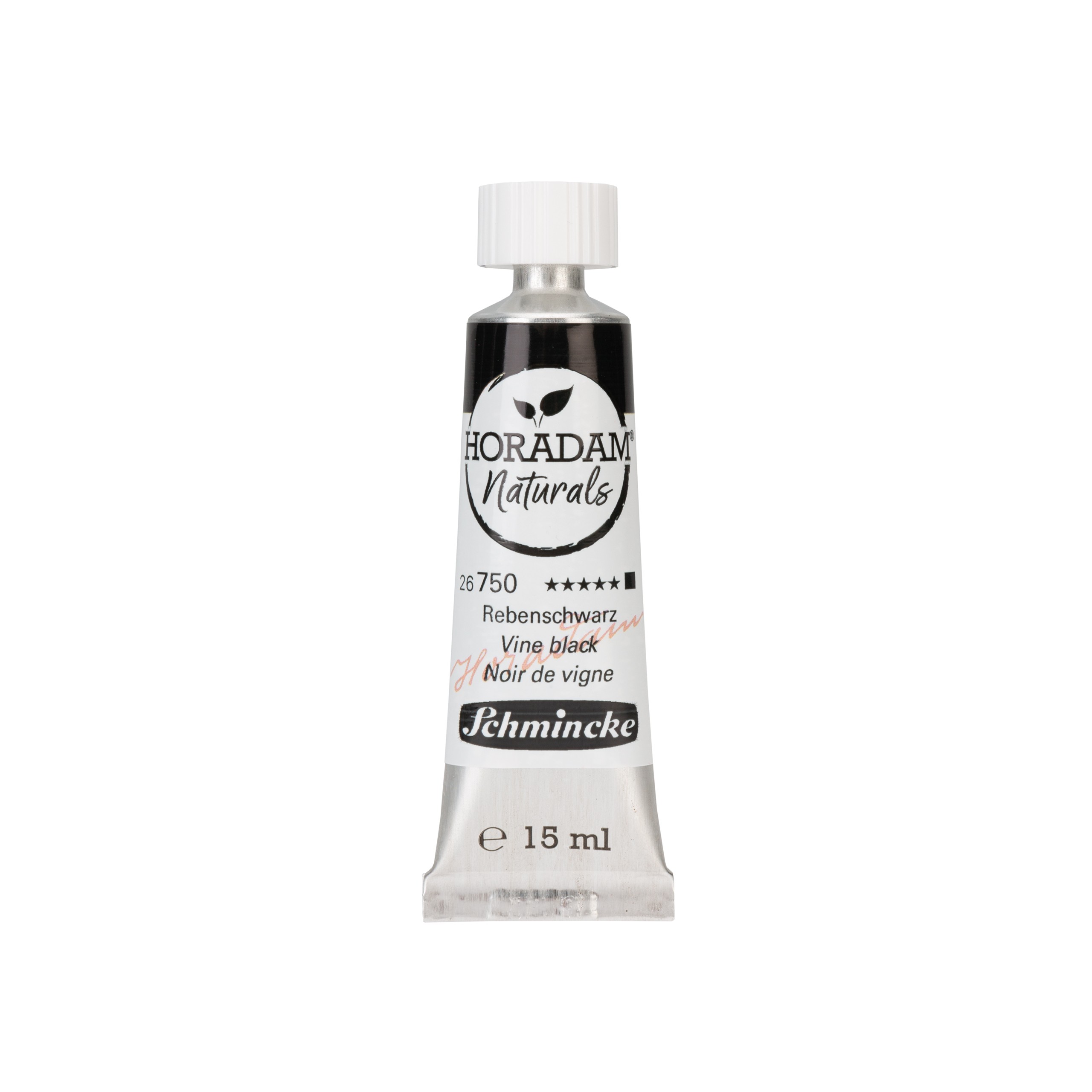 Schmincke Horadam Aquarell Naturals Vegan Suluboya 15 ml Tüp 750 Vine Black