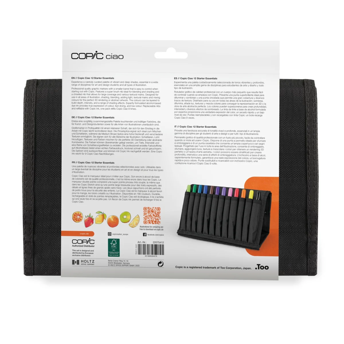 Copic Cüzdan Starter Essetials Set 12’li