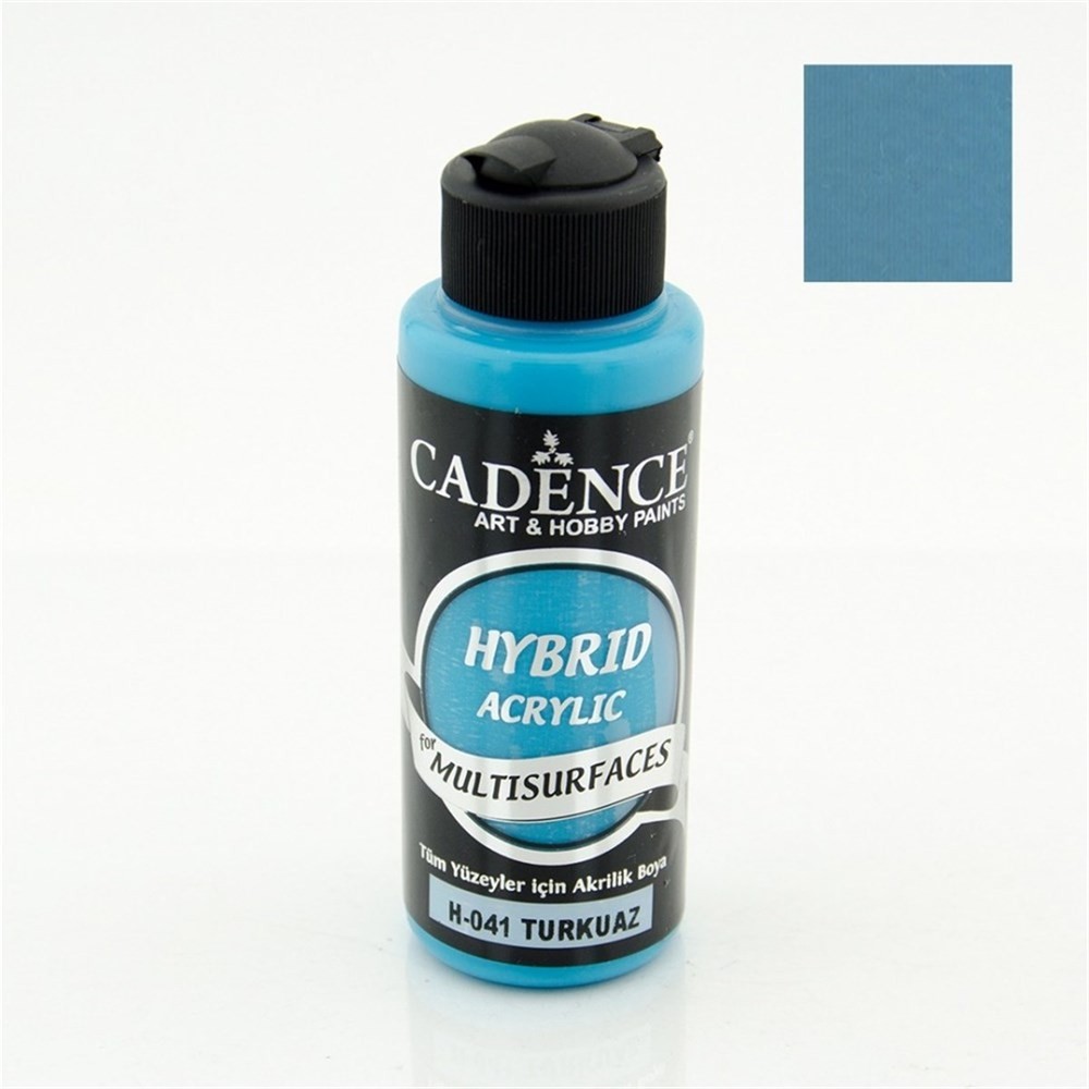 Cadence Hybrid Multisurface Akrilik Boya 120 ml H041 Turkuaz