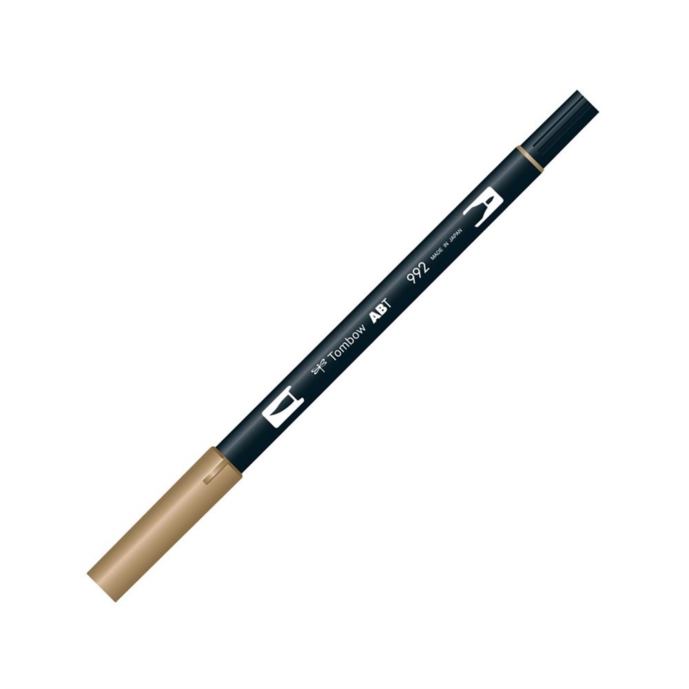 Tombow Dual Brush Pen Grafik Çizim Kalemi 992 Sand