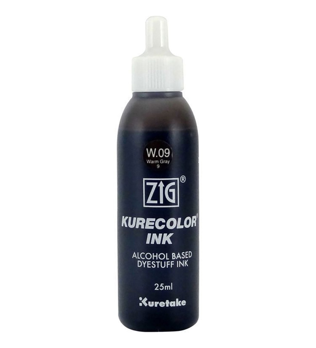 Zig Kurecolor Mürekkep 25 ml W09 Warm Gray 9