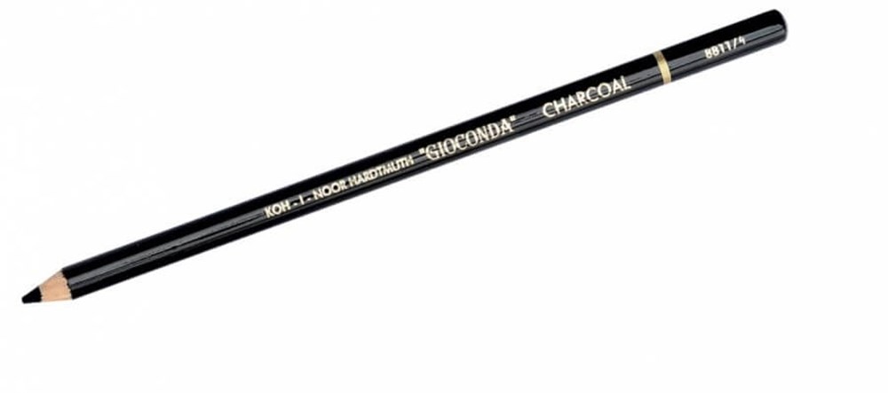Koh-i Noor Black Charcoal Pencil 8811/4