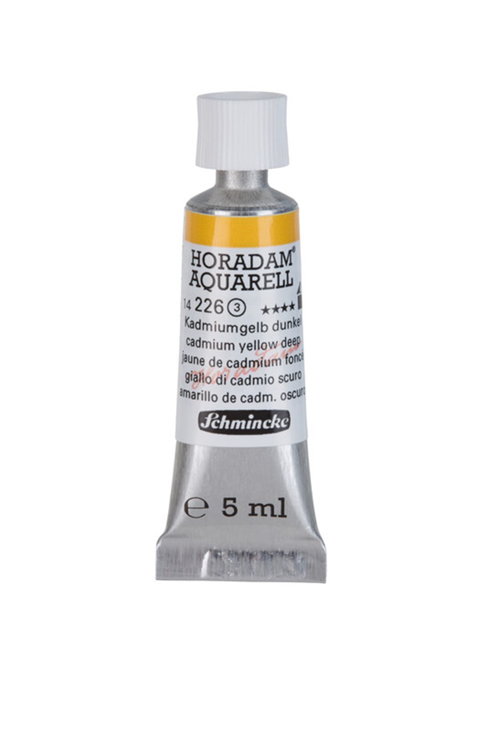 Schmincke Horadam Aquarell Suluboya 5 Ml Tüp 226 Cadmium Yellow Deep