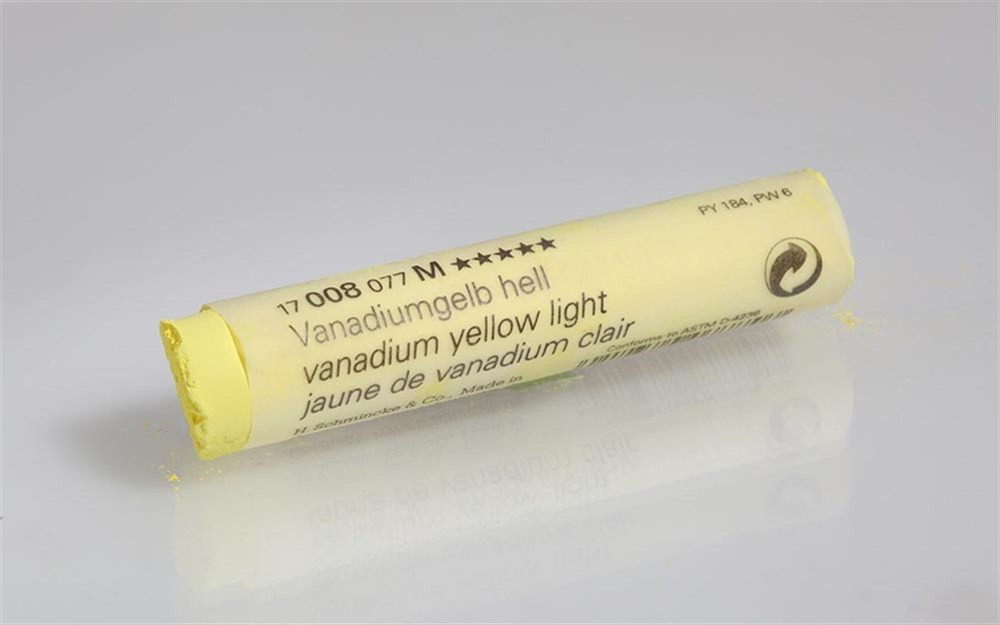 Schmincke Artist Soft Pastel Boya 008 M Vanadium Yellow Light