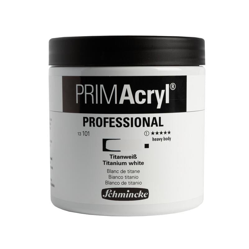Schmincke Primacryl Artist Akrilik Boya Titanium White 474 ml