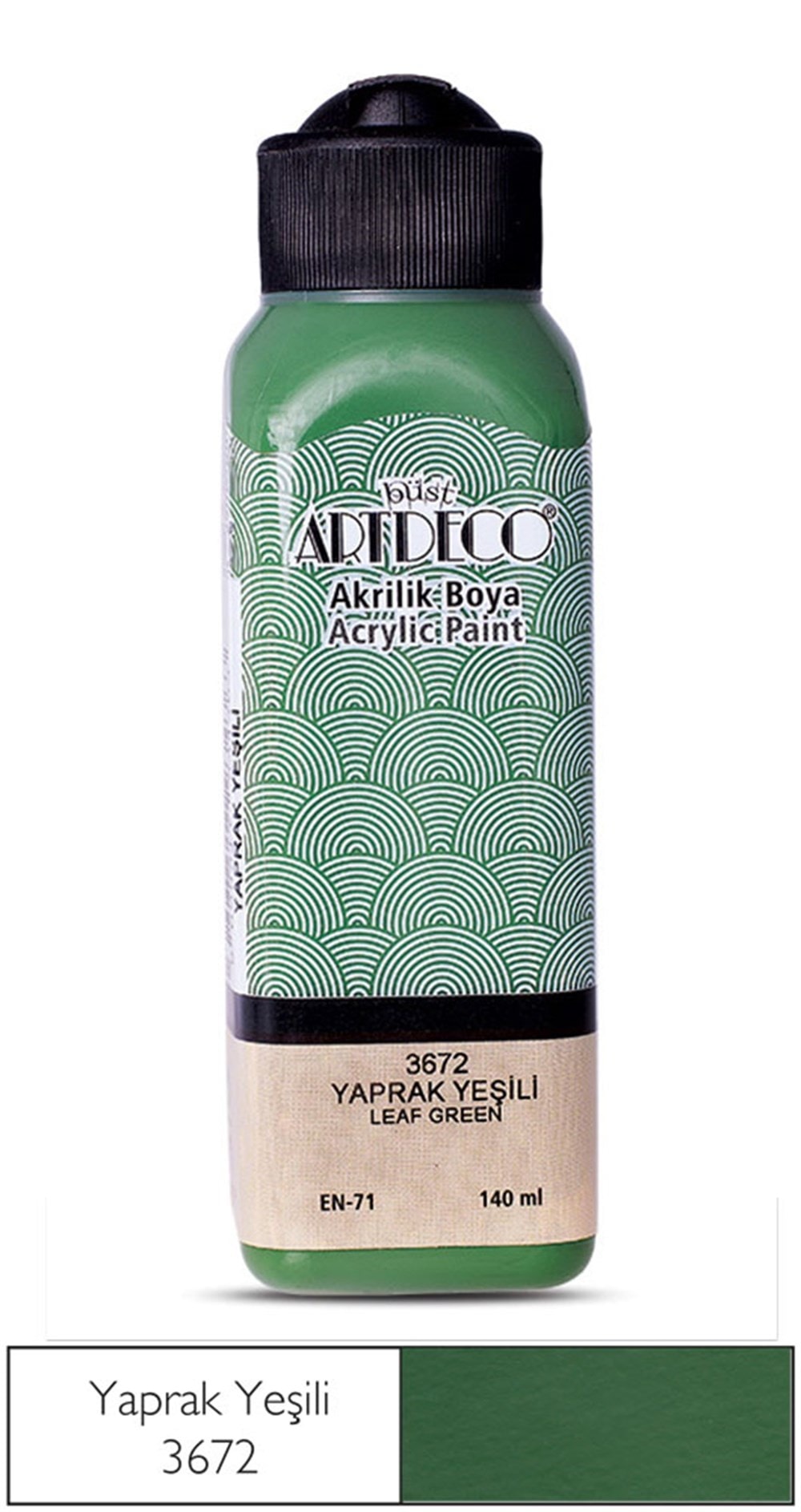 Artdeco Akrilik Boya 140 ml 3672 Yaprak Yeşili