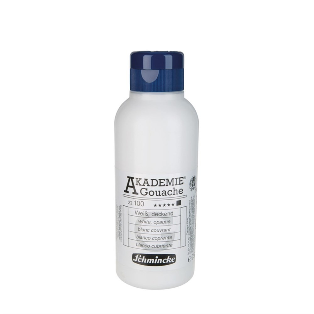 Schmincke Akademie Guaj Boya 250 ml 100 White Opaque