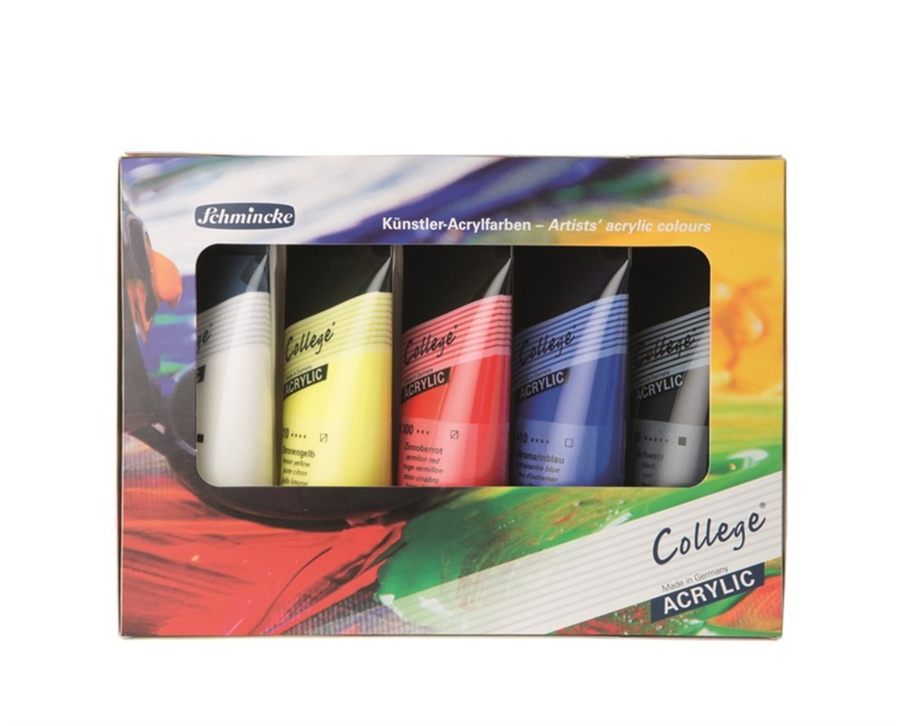 Schmincke College Akrilik Seti 5x75 ml