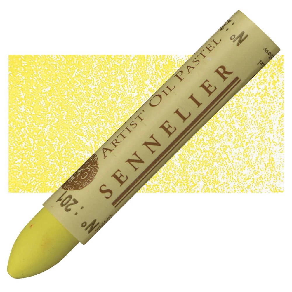 Sennelier Oil Pastel Nickel Yellow No:201