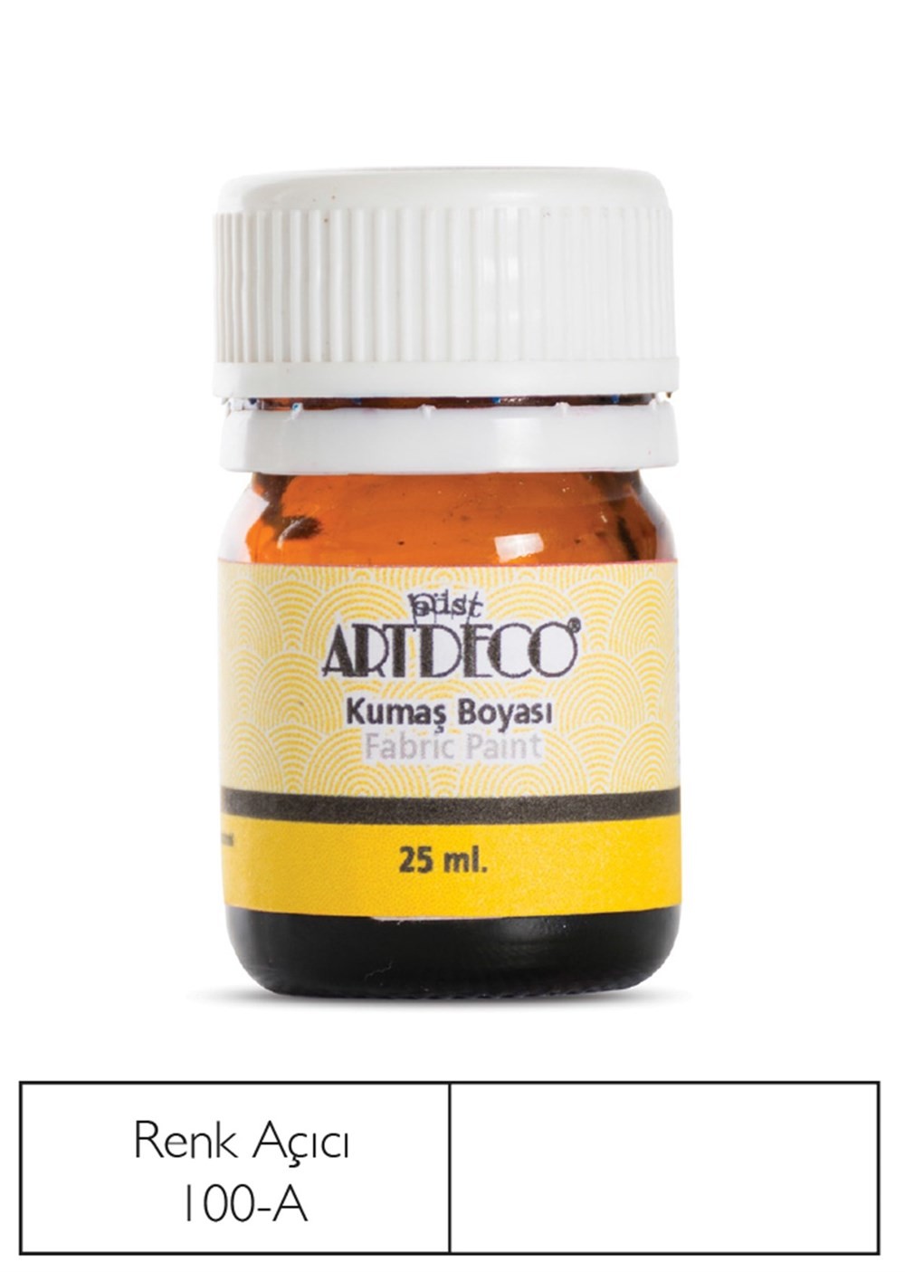 Artdeco Kumaş Boyası 25 ml 100A Renk Açıcı