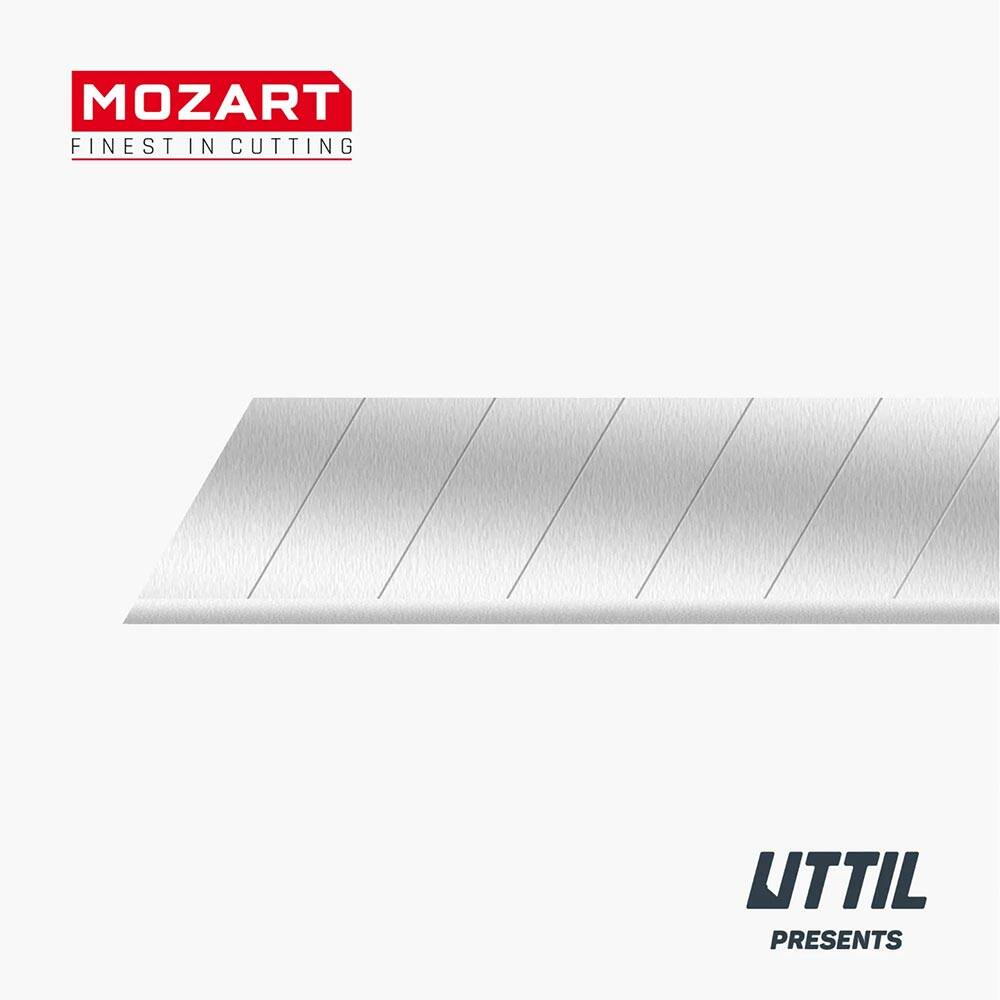 Mozart Maket Bıçağı Yedeği İnce Model 10'lu