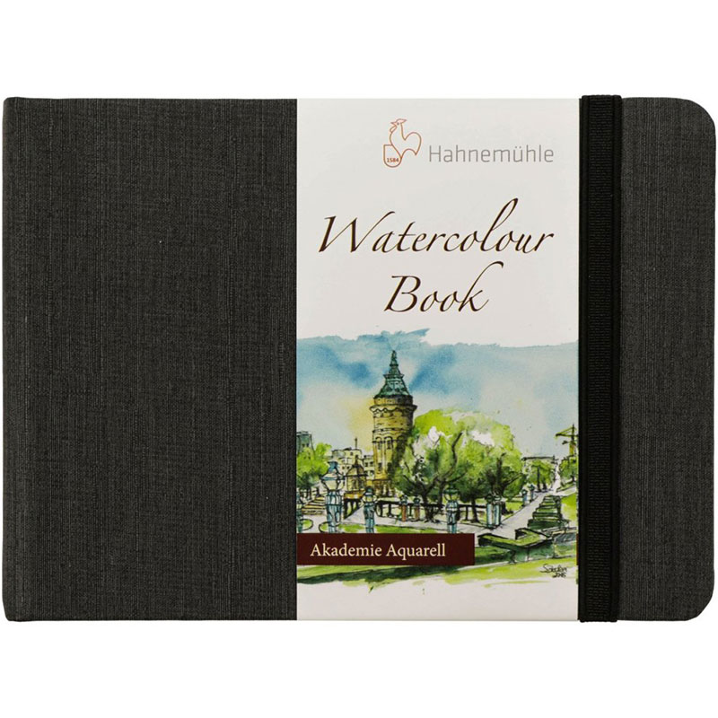 Hahnemühle Sert Kapak Sulu Boya Defteri Yatay A4 200g 30 Yaprak