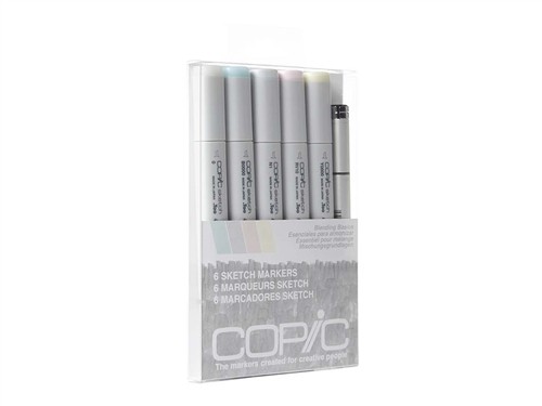 Copic Sketch Blending Basics Set 6’lı