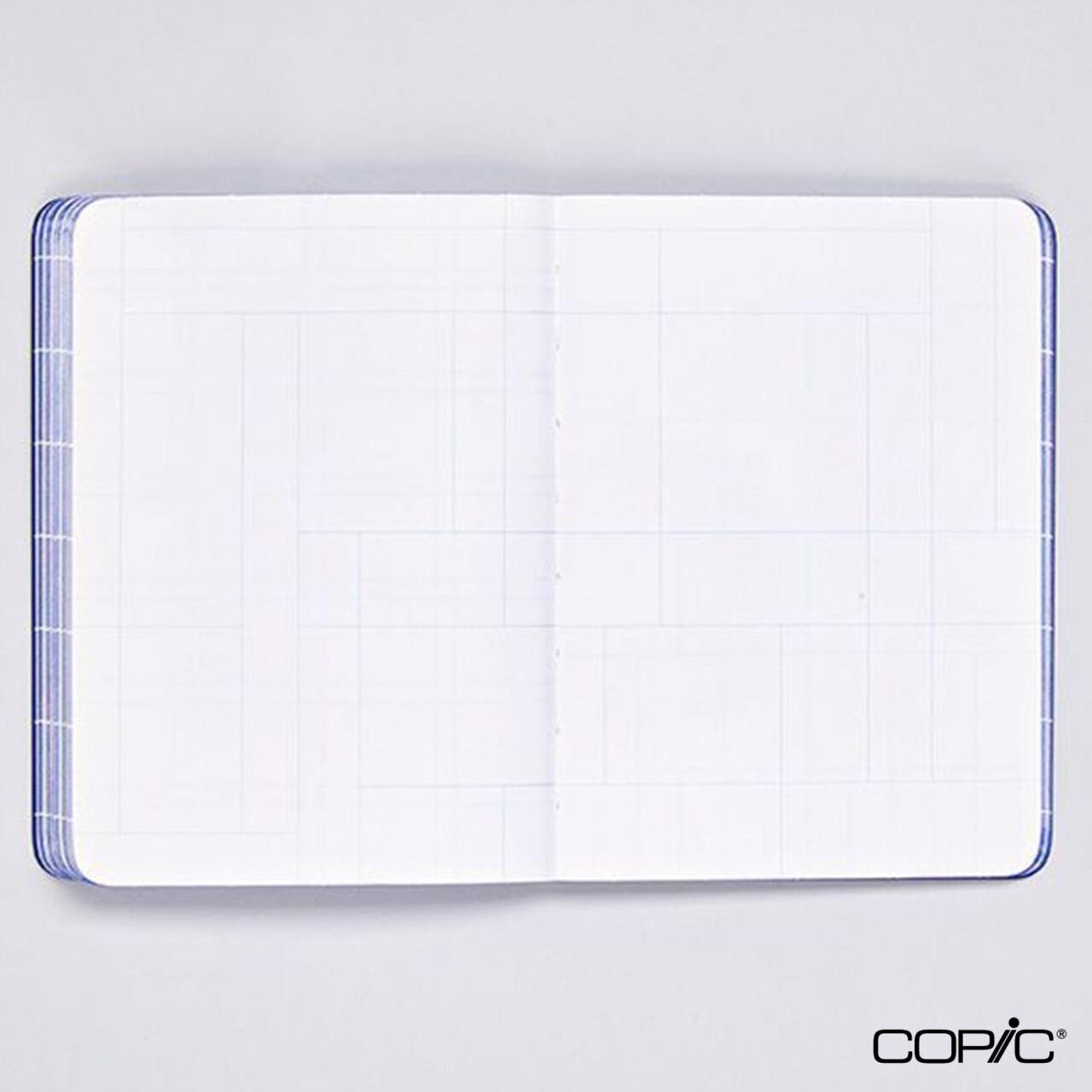 Nuuna Noktalı Premium Defter Break The Grid Blue A6 120 gr 176 Sayfa