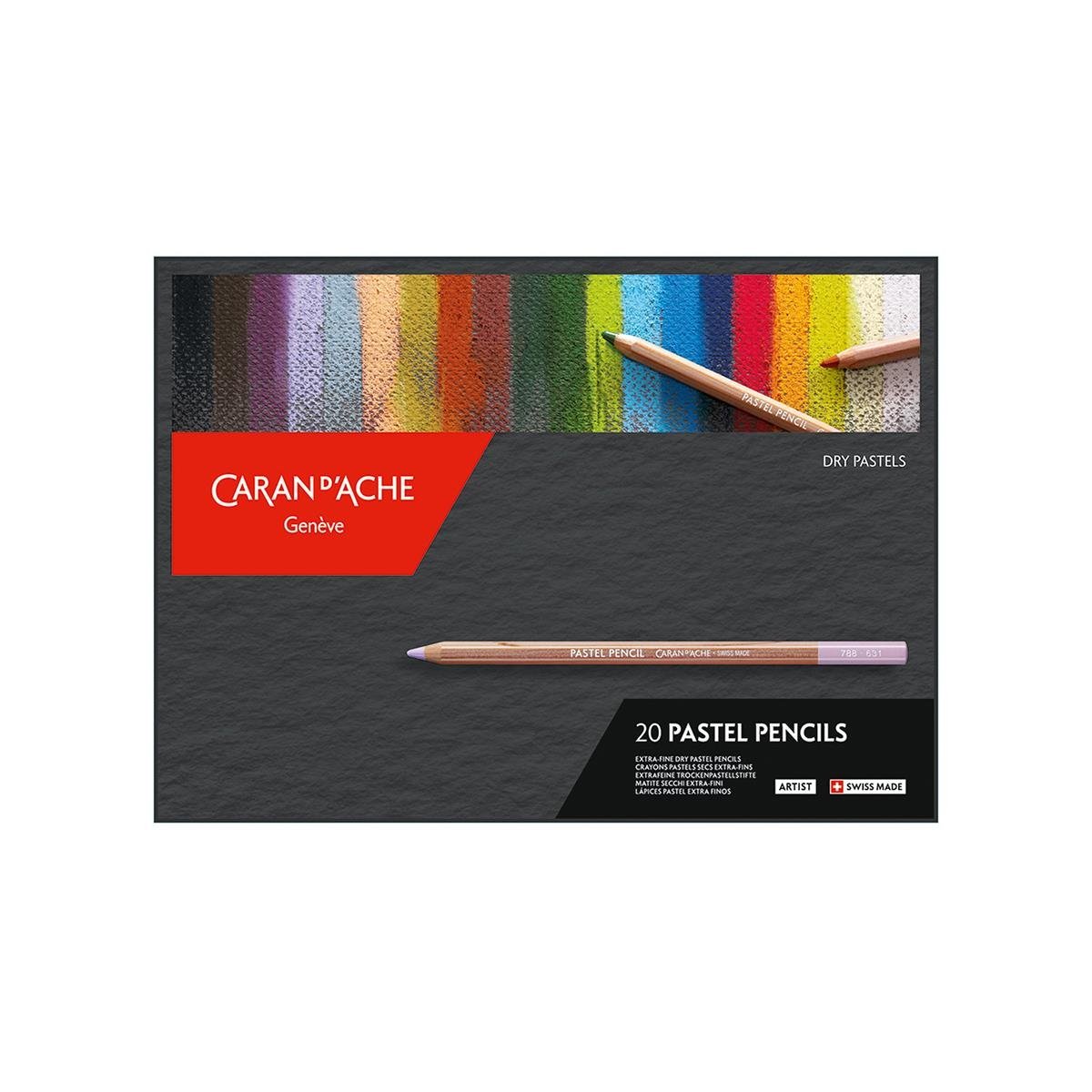 Caran d'Ache Pastel Pencils Set 20 Renk