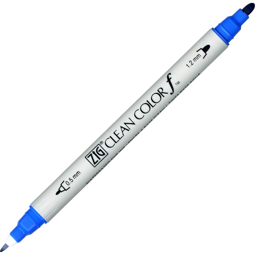 Zig Clean Color F Çift Uçlu Marker Kalem 032 Persian Blue