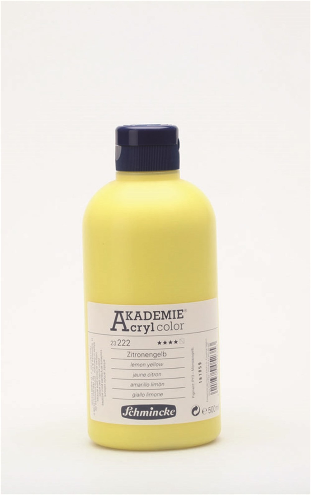 Schmincke Akademie Akrilik Boya 500 ml 222 Lemon Yellow