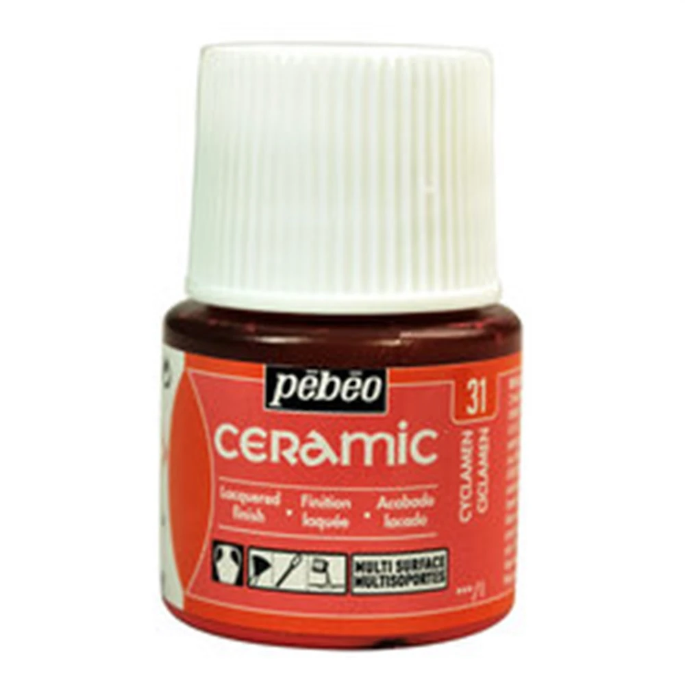 Pebeo Seramik Boyası 45 ml Garnet Red