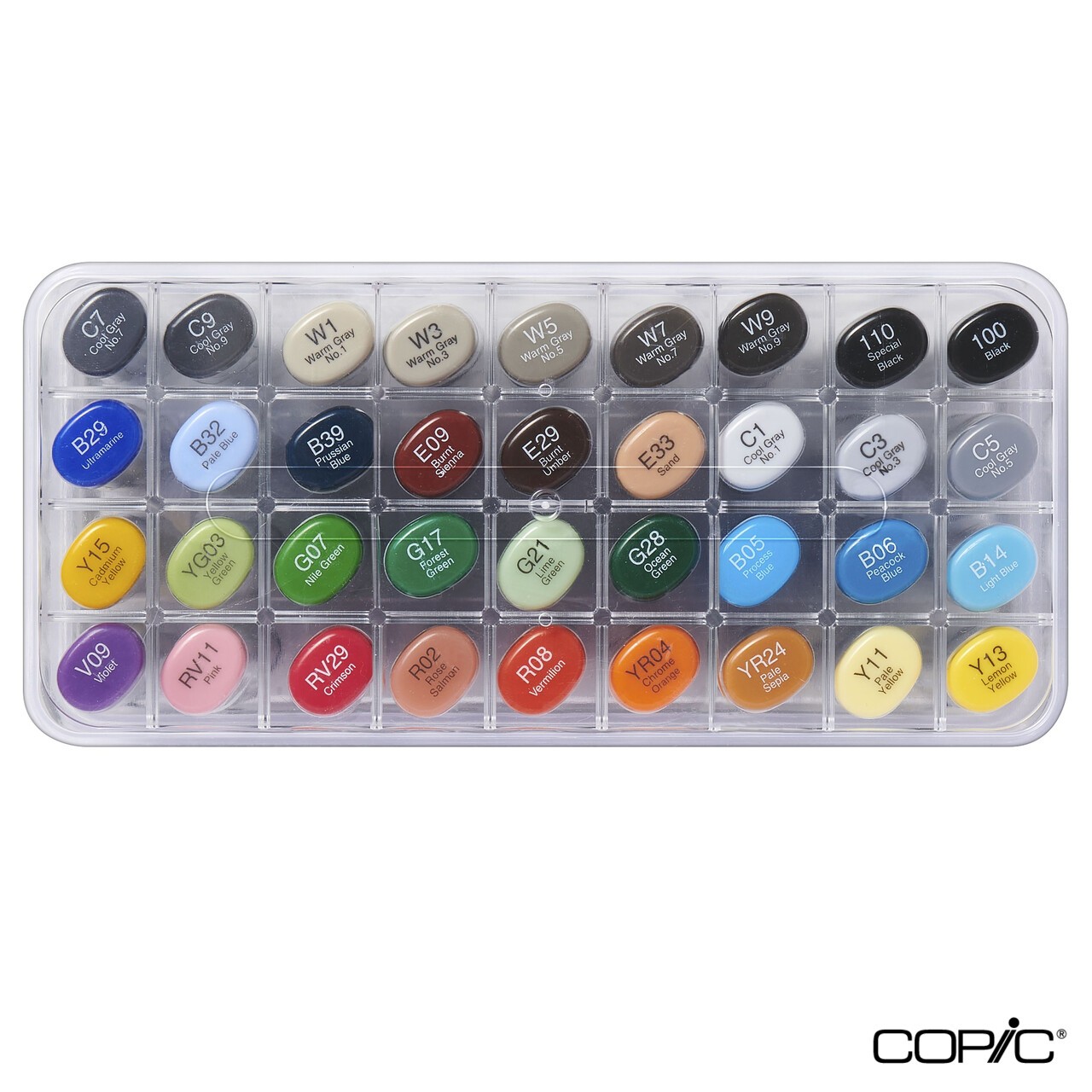 Copic Ciao Grafik Çizim Marker 36'lı Set