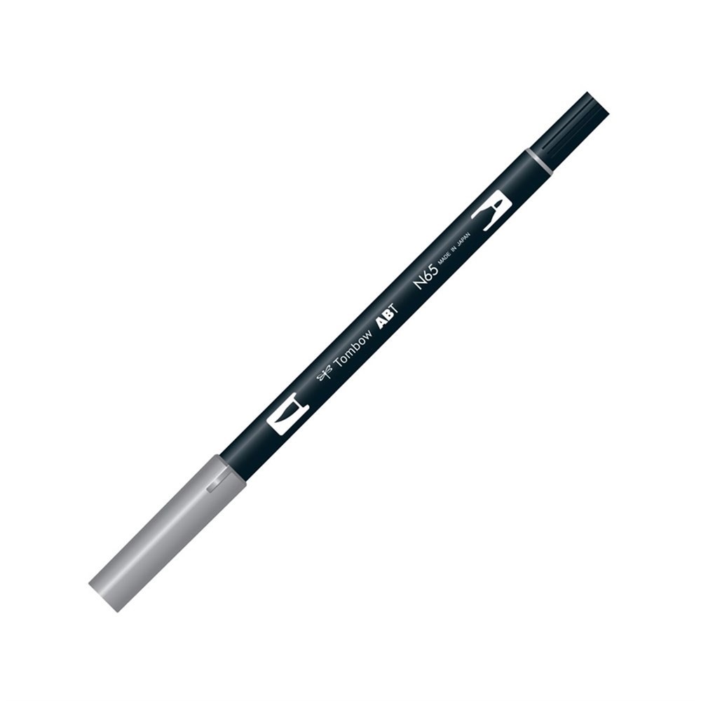 Tombow Dual Brush Pen Grafik Çizim Kalemi N65 Cool Gray 5