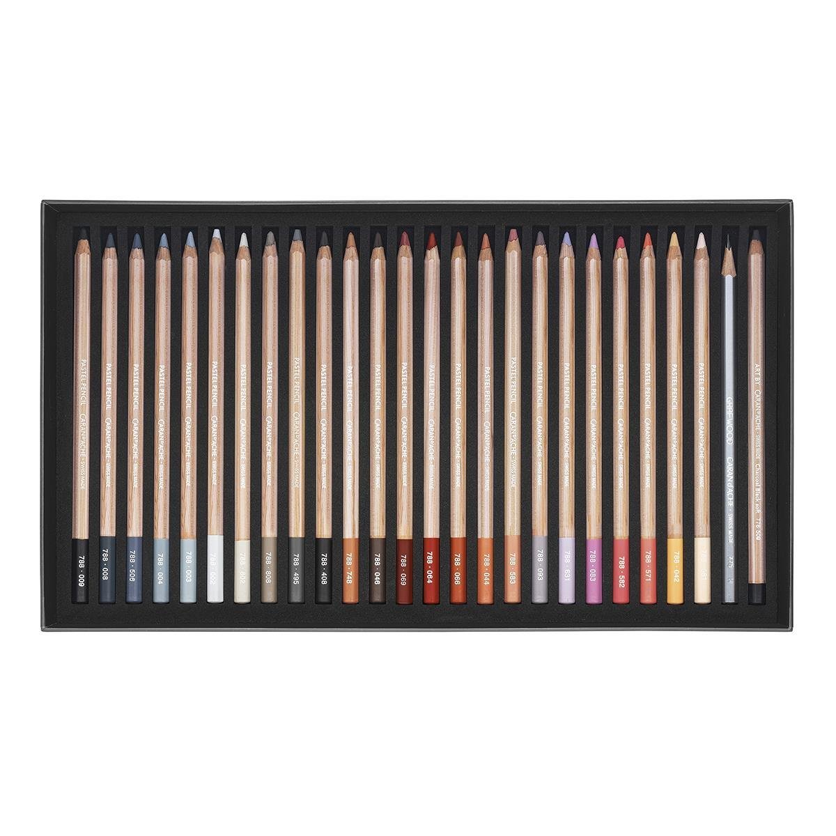 Caran d'Ache Pastel Pencils Set 76 Renk