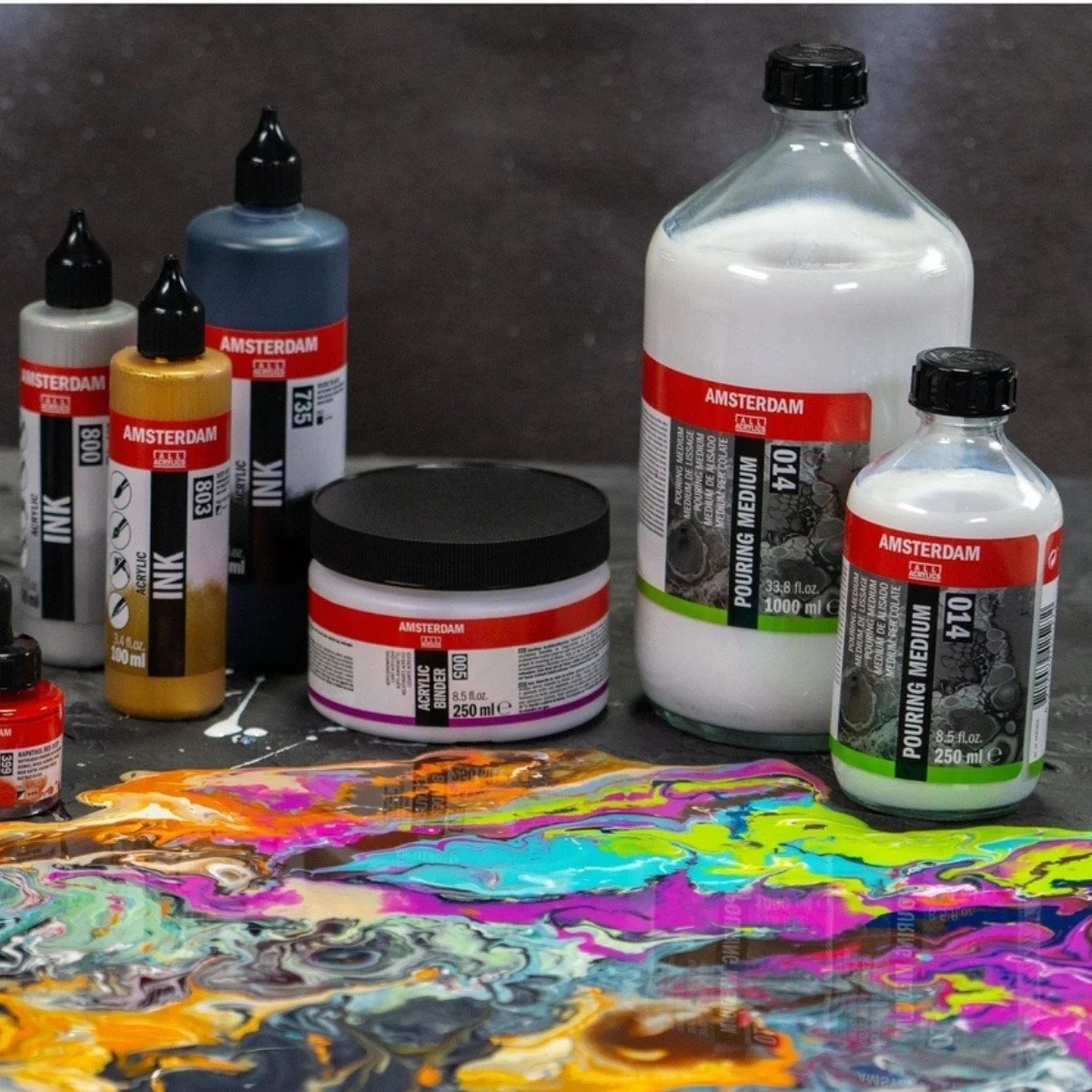 Talens Amsterdam Acrylic Medium Gloss 012 250 Ml