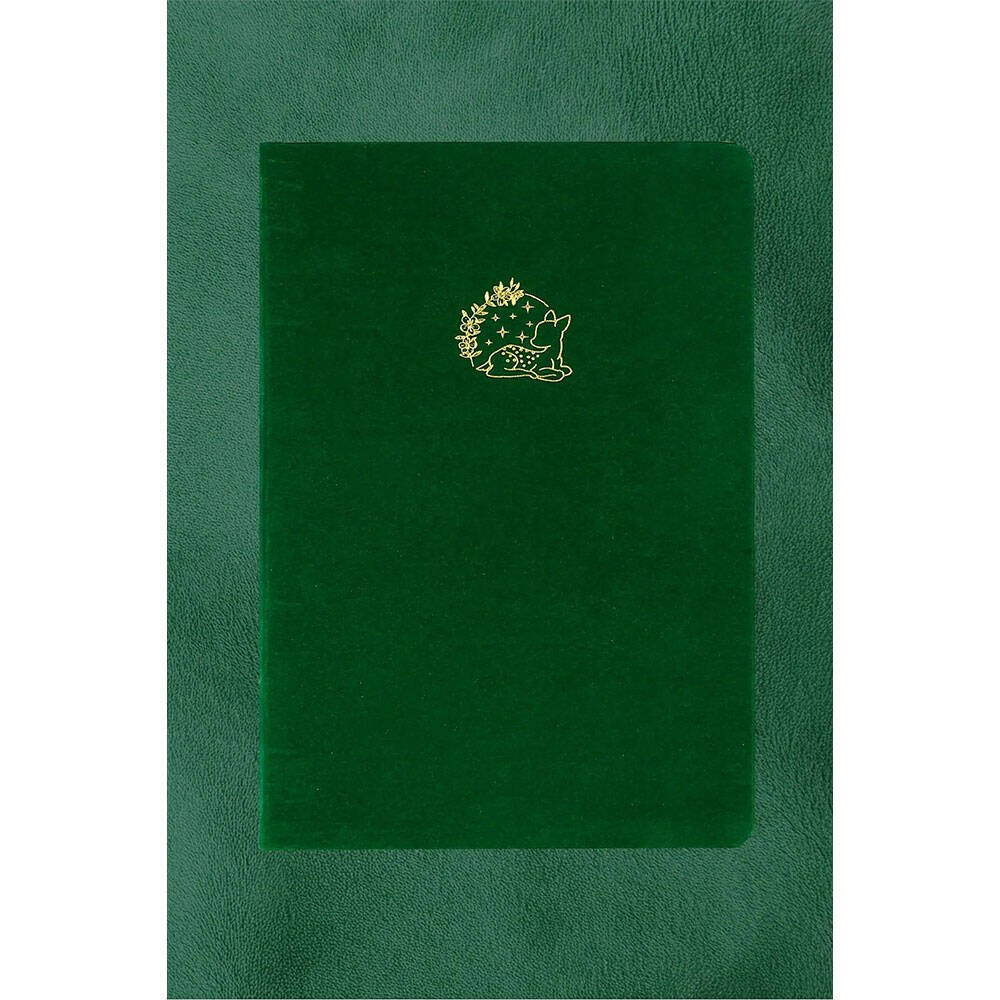 Victorias Journals Bujo Kraft Çizgili Defter Keten 14.5x21 cm 150 gr 96 Yaprak Yeşil