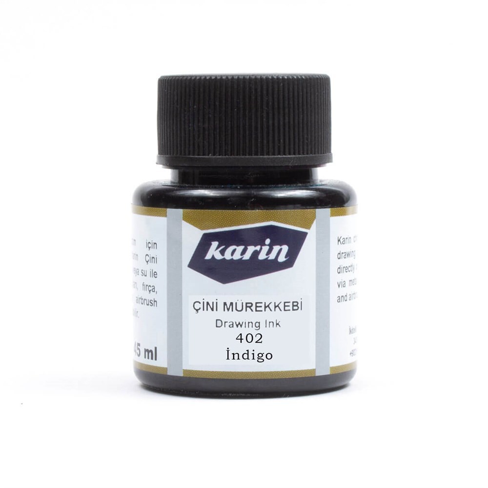 Karin Çini Mürekkebi Indigo 45 ml