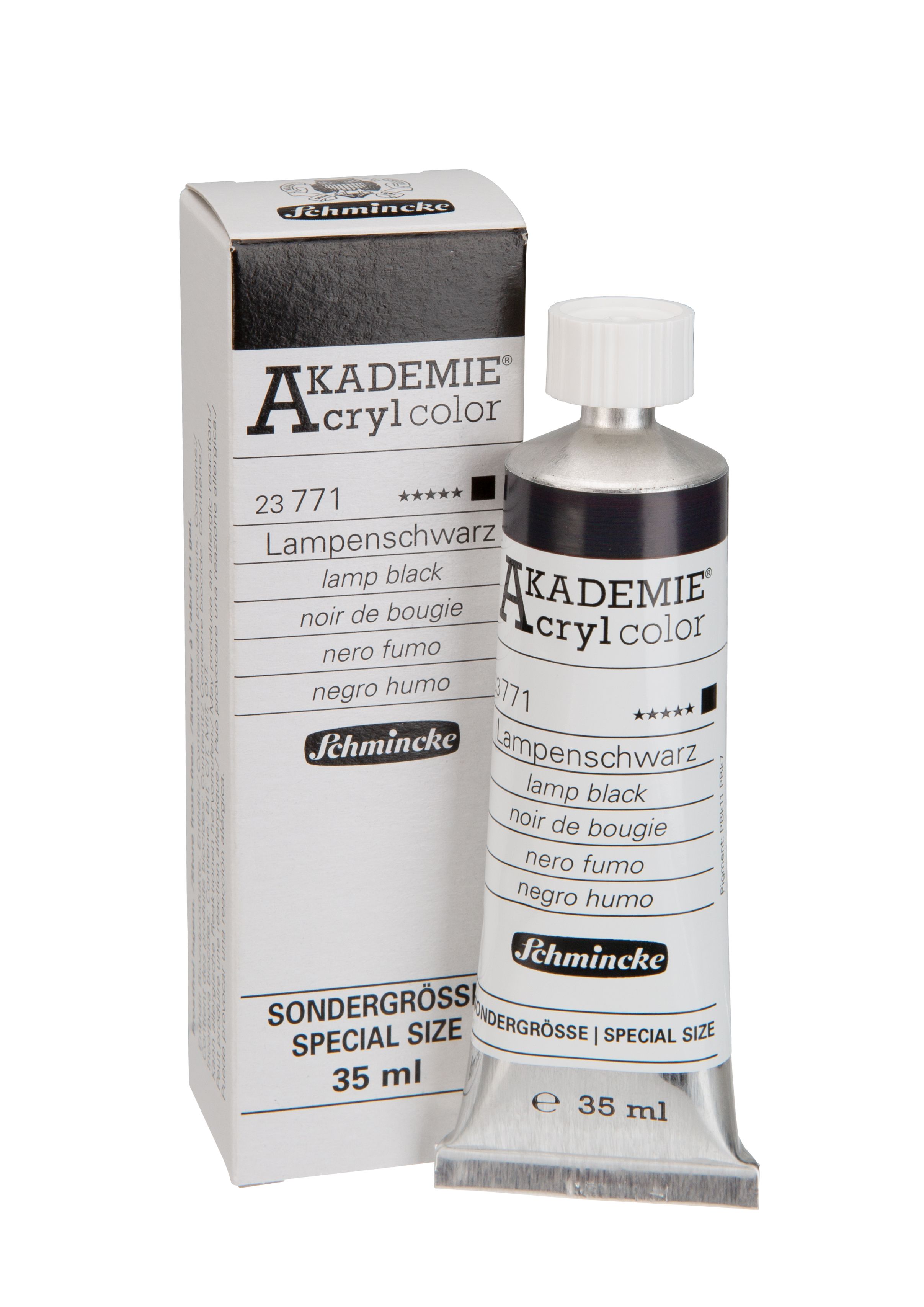 Schmincke Akademie Akrilik Boya 35 ml 771 Lamp Black