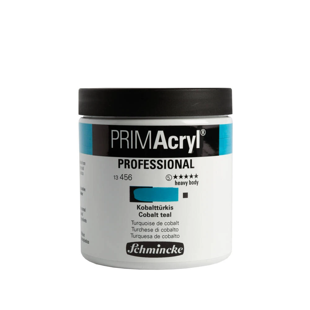 Schmincke Primacryl Artist Akrilik Boya 237 ml 456 Cobalt teal Seri 5