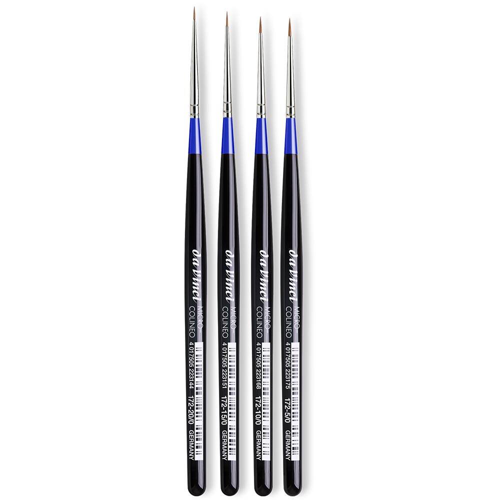 Da Vinci Micro Colineo Minyatür ve Detay 4'lü Fırça Seti