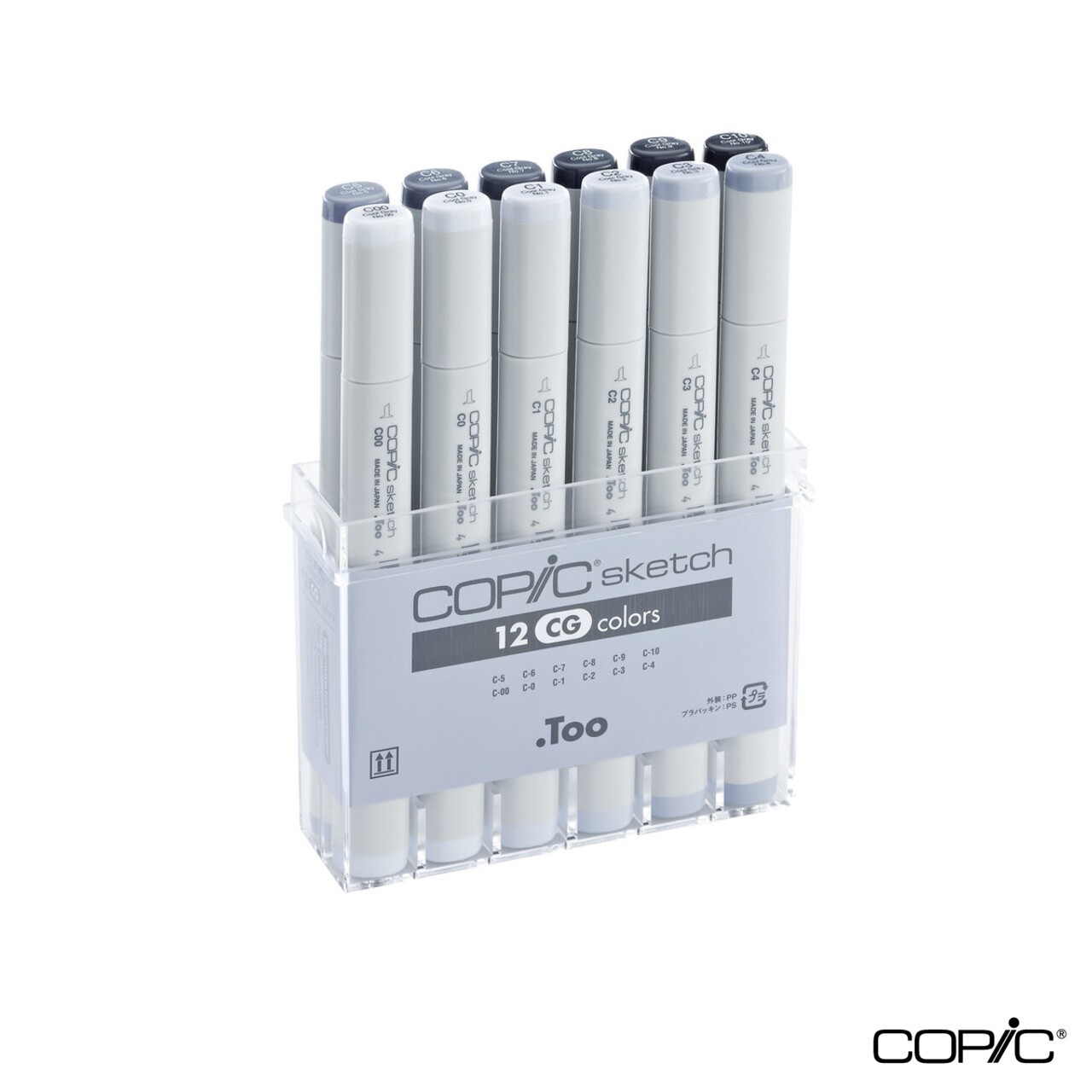 Copic Classic Cool Grey Set 12’li