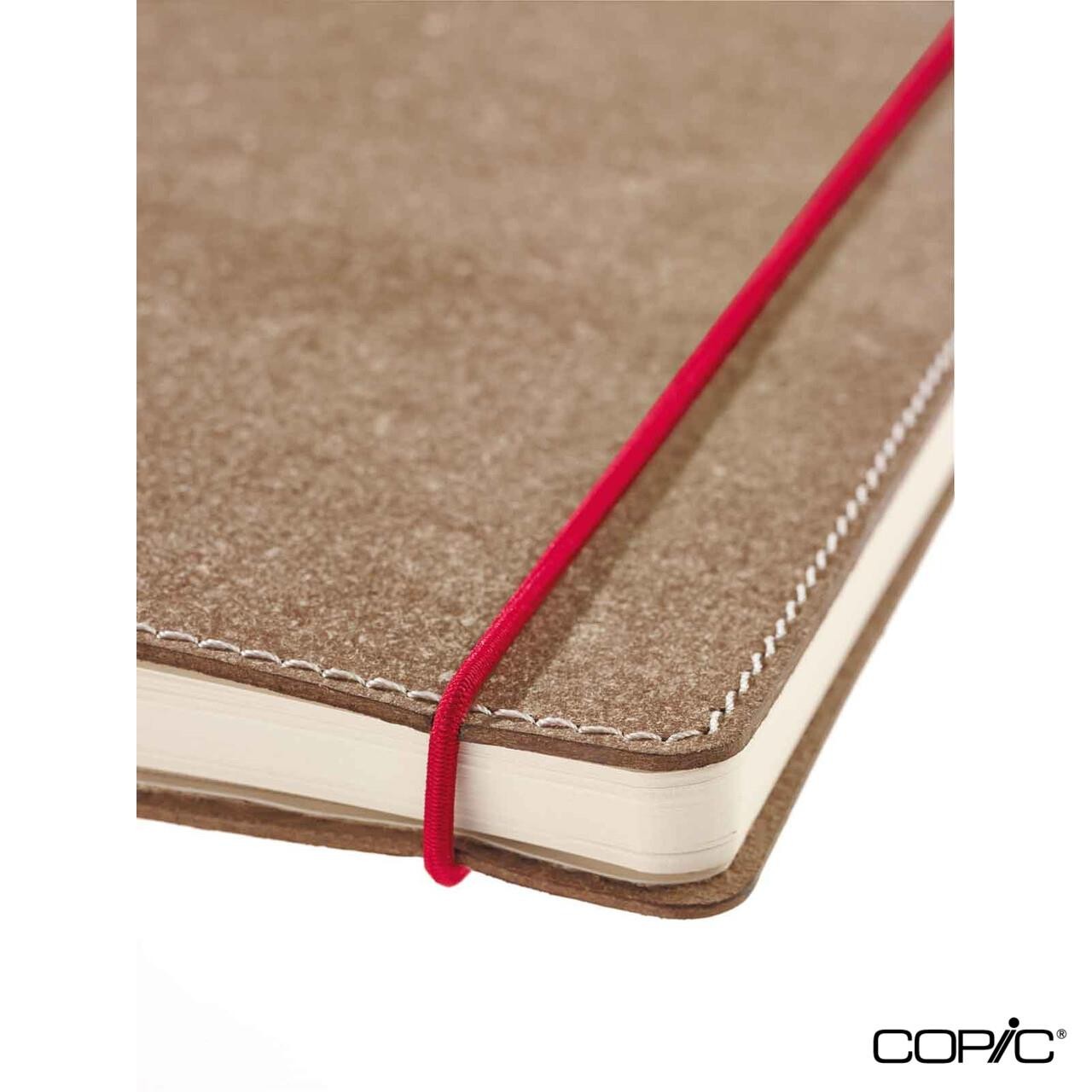 Sense Book Rubber M Red Çizgili A5 135 Sayfa