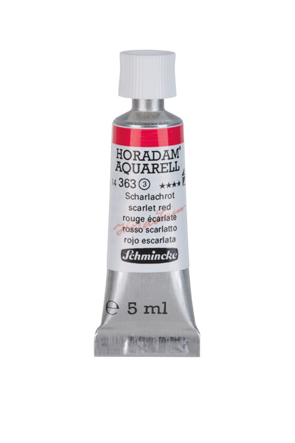 Schmincke Horadam Aquarell Suluboya 5 Ml Tüp 363 Scarlet Red