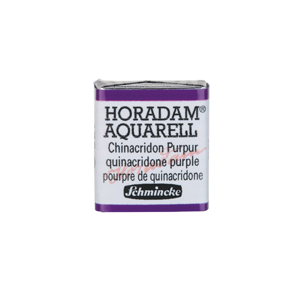 Schmincke Horadam Aquarell Artist Sulu Boya Quinacridone Purple 1/2 Tab.