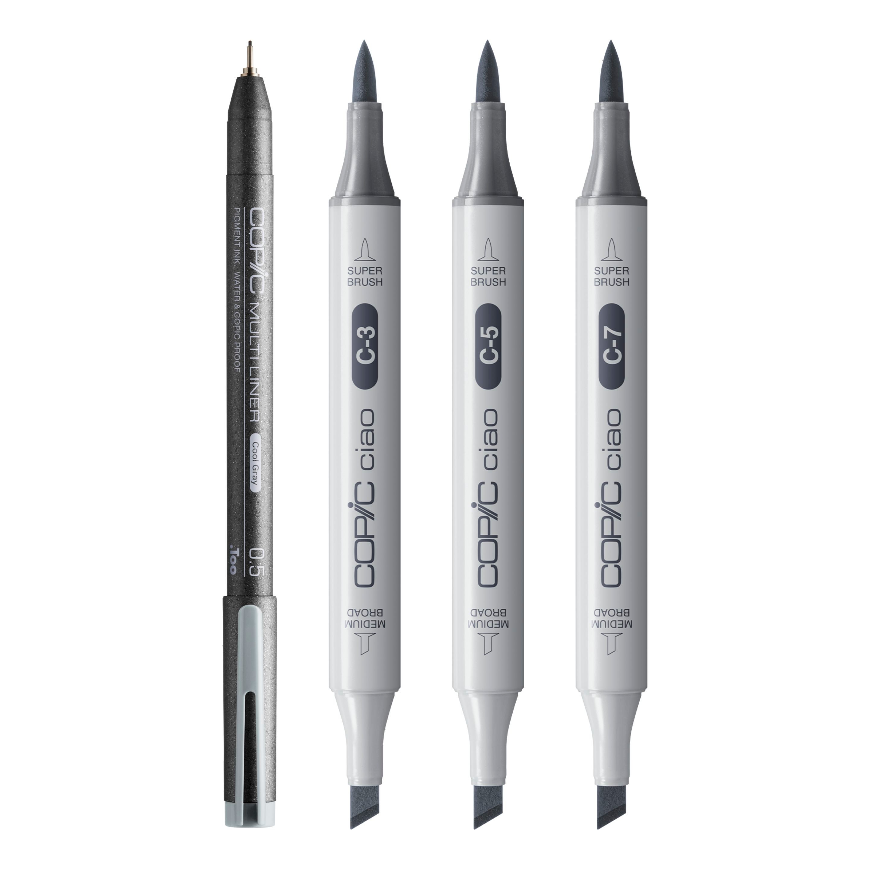 Copic Ciao Shade Set 4'lü Dark Cool Gray