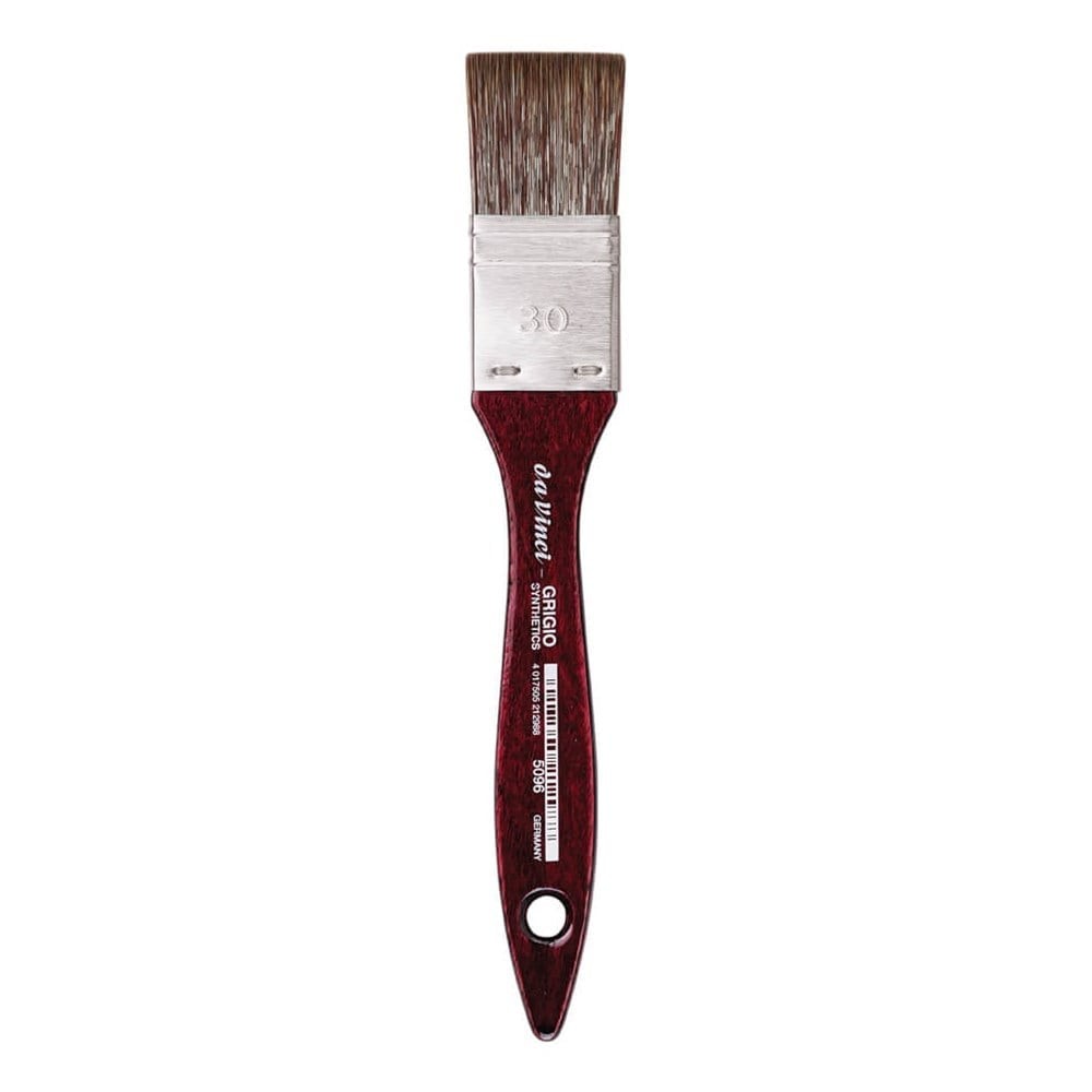 Da Vinci Grigio Sentetik Düz Uçlu Geniş Yüzey Fırçası Seri 5096 No:50
