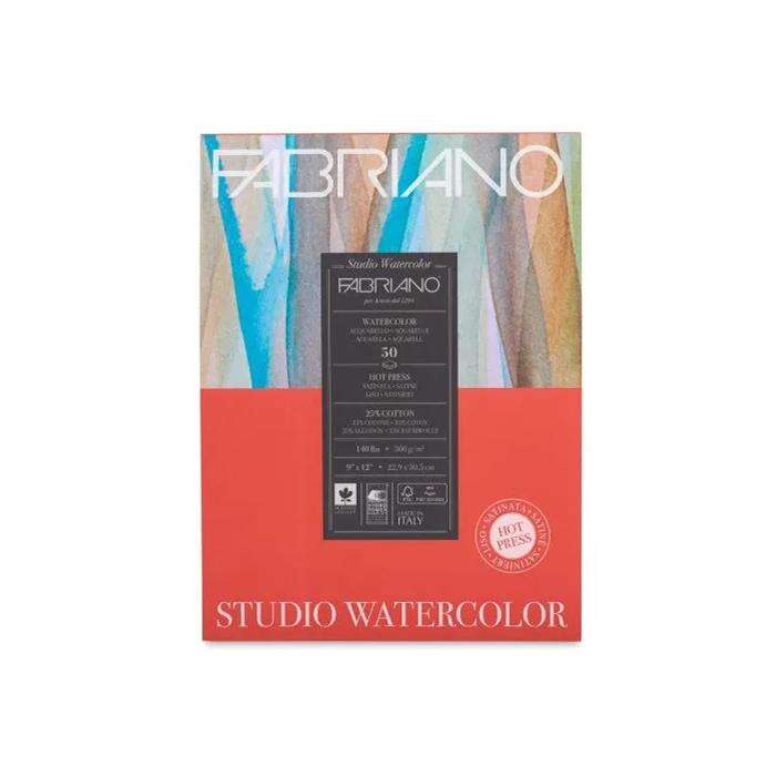 Fabriano Watercolor Studio Suluboya Blok 300 Gr. 22.9 cm x 30.5 cm 50 Yaprak