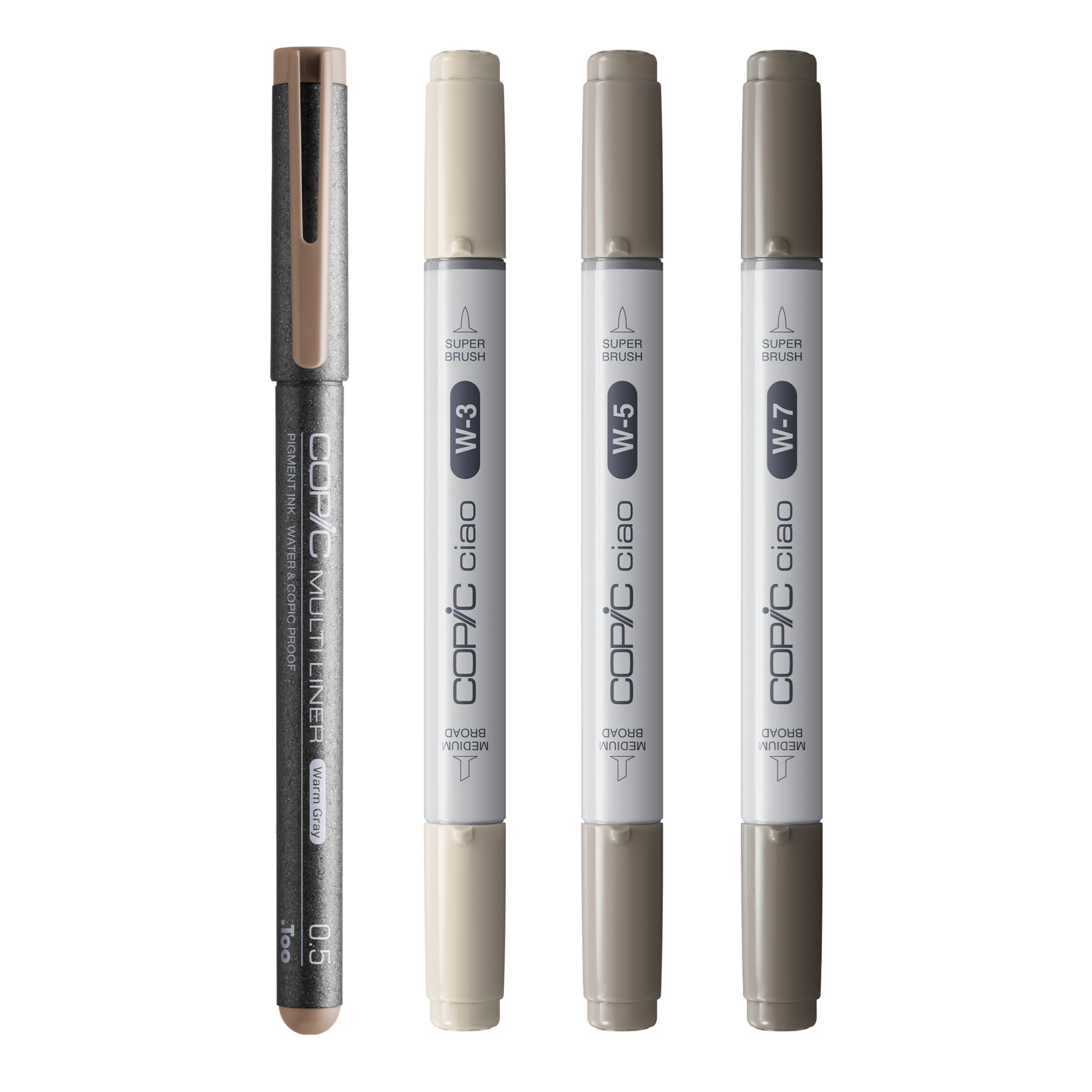 Copic Ciao Shade Set 4'lü Dark Warm Gray