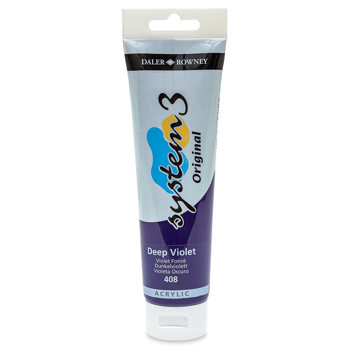 Daler Rowney System 3 Original Akrilik Boya 150 ml Deep Violet