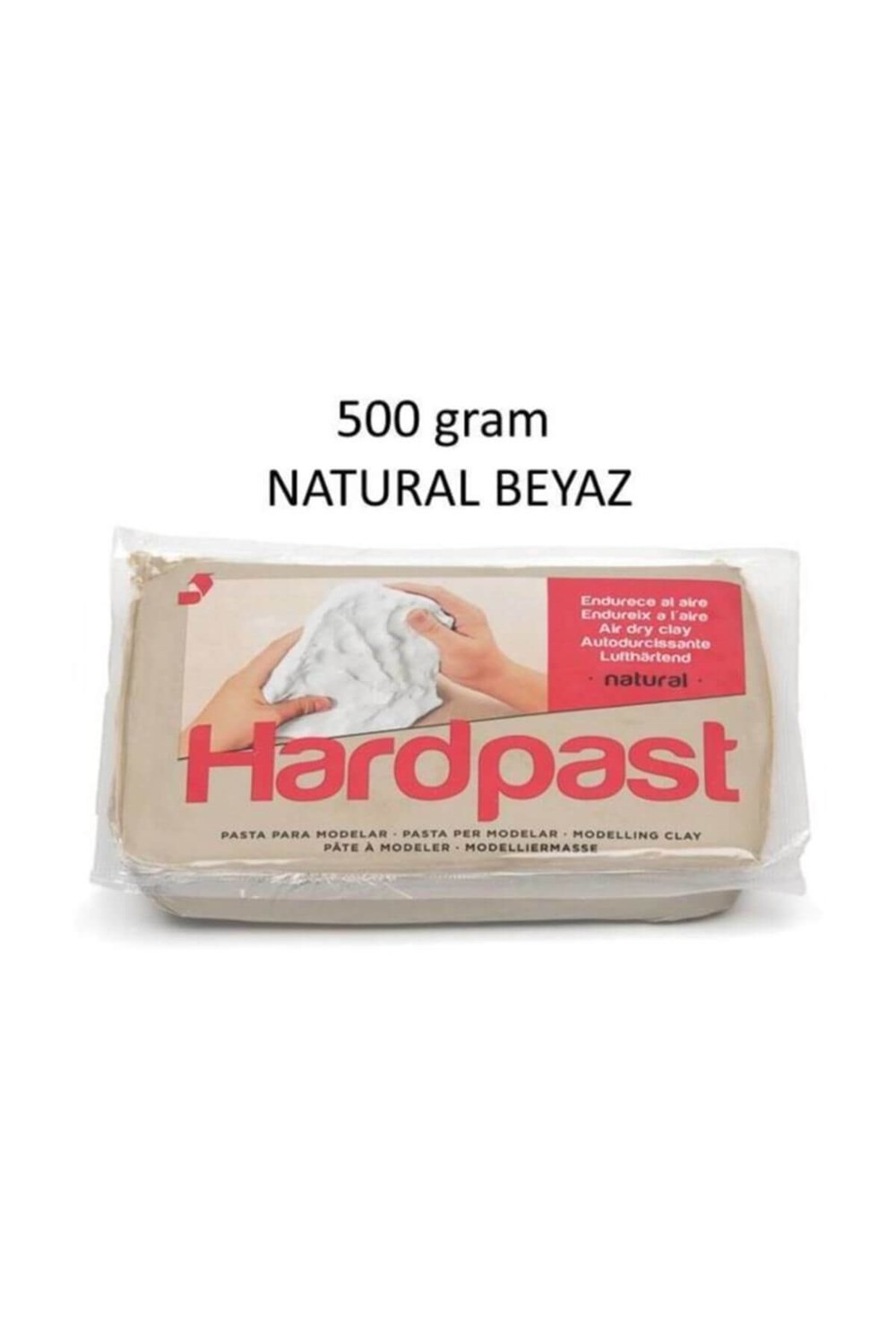 Bisbal Hardpast Seramik Hamuru 0,5kg Beyaz