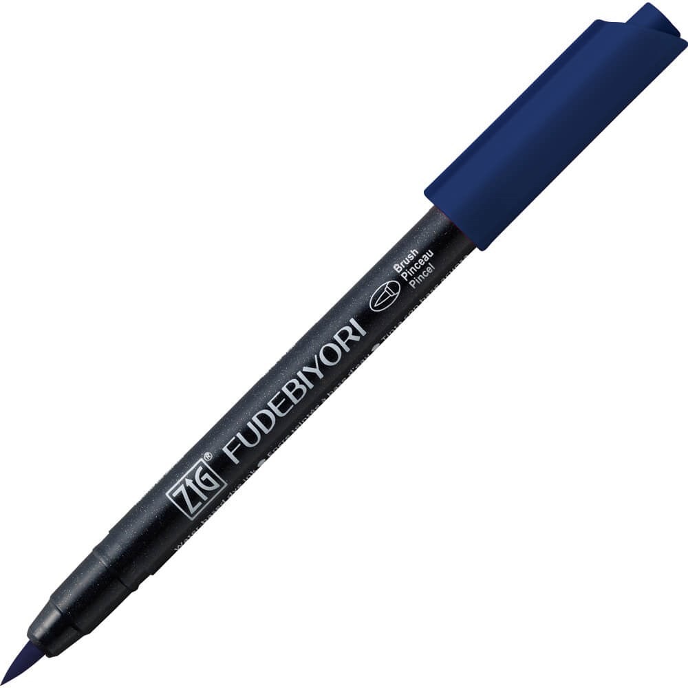 Zig Fudebiyori Brush Cbk-55n 035 Deep Blue